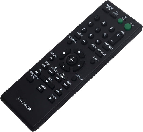 RMT-D187A Replacement Remote Control fit for Sony DVD CD Player DVP-NS718H DVP-SR500H DVP-SR101P DVP-SR200P DVP-SR401HP DVP-NS710H DVP-SR400P DVP-...