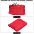Oumefar Outdoor Swing Cushion Cover 3 Seater Swing Chair Cushion Replacement Sleeve Swing Seat Pads Cushion Cover Replacement for Patio Garden Yar...