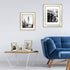 Isaac Jacobs 4x6 Gold Beveled Mirror Picture Frame - Classic Mirrored Frame with Deep Slanted Angle Made for Wall Décor Display, Photo Gallery and...