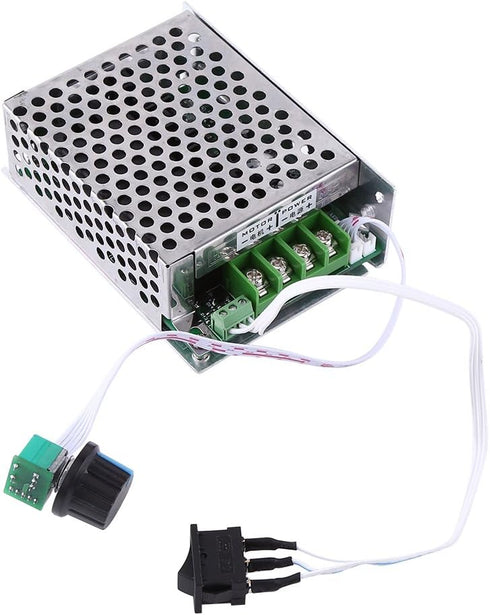 Motor Speed Controller Switch DC PWM Motor Controller for Brushed DC Motor Speed Control DC10V to 50V 30A...