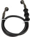 Mtsooning Motorcycle Brake Hydraulic Line, 60cm/23.6inch Braided Clutch Oil Pipe, Stainless Brake Hose Replacement for ATV Motorbike Pit Dirt Bike...
