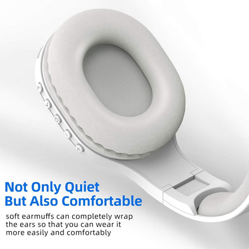 Rechargeable and Portable Personal FM Radio Headphones with Best Reception, Walkman Wireless Headset FM Radio Ear Muffs for Jogging, Mowing, Cycli...
