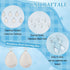 UNICRAFTALE 50 Sets Stainless Steel Earring Hooks with Drop Pendants Bezels DIY Bezel Earring Making Kits Ear Wires with Teardrop Pendant Cabochon...