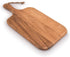 Samhita Acacia Wood Cutting Board, for Meat, Cheese, Bread, Vegetables & Fruits, with Grip Handle (15" x 7")...