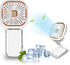 Handheld Mini Fan, 3 IN 1 Small Portable Fan, USB Rechargeable Folding Personal Fans with Strong Airflow 2 Speeds, Lanyard, Multi-Functional, 4 Co...