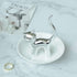 Lependor Cute Animals Cat Ring Holder Ring Dish Jewelry Holder Rings Bracelets Earrings Trinket Tray for Women Girls Birthday Gift - Silver Cat...