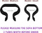 SUQ I OME Pack of 6 Outdoor Patio Garden Wicker Rattan Furniture Aligment Sofa Rattan Chair Fastners Clip Sectional Connector - Non Slip (2.13 inc...