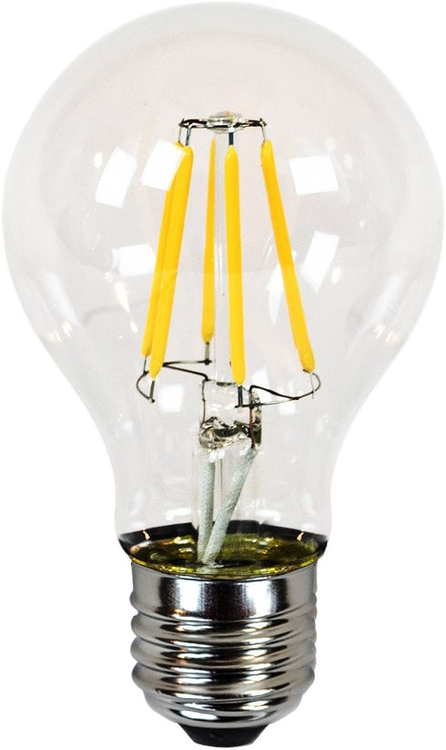 Newhouse Lighting 5W A19 Vintage Edison LED Filament Light Bulb (E26), Dimmable, 2200K...