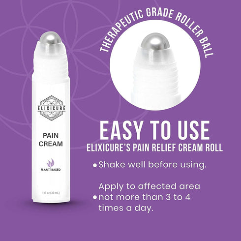 Lavender Natural Pain Cream Roll-On...