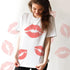 4pcs Lip Stencil Kiss Lips DIY Stencil 4Sizes 6~12inch Lips Lipstick Mouth Painting Stencils Reusable Red Lips PET Stencils for Gift Album Wall Fu...