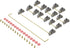 Stabilizer V3, Screw in Stabilizers with 2u 6.25u 7u Wires, PCB Mount Keyboard Stabilizers for Mechanical Keyboards (V3 Smokey 100% Kit)...