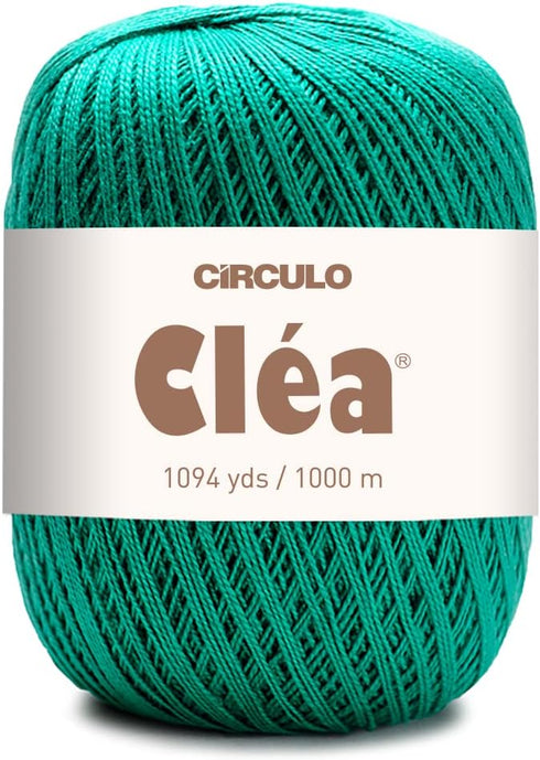 Emerald Green Size 10 Crochet Cotton Thread Yarn Knitting. 100% Mercerized...
