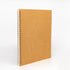 DSTELIN 10 inch x 7.5 inch, 100GSM, Blank Spiral Notebook, 1-Pack, Soft Cover, Sketch book, 120 Pages / 60 Sheets, (Brown)...