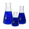 Glass Erlenmeyer Flask Set 50ml 150ml and 250ml, Narrow Mouth Graduated Flasks, 3.3 Borosilicate Glass, Ideal for Laboratory, Classroom or Home Us...