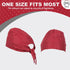 BISMAADH Bamboo Cotton Polka Dot Printed Patka Durag Headcover Skull Cap...
