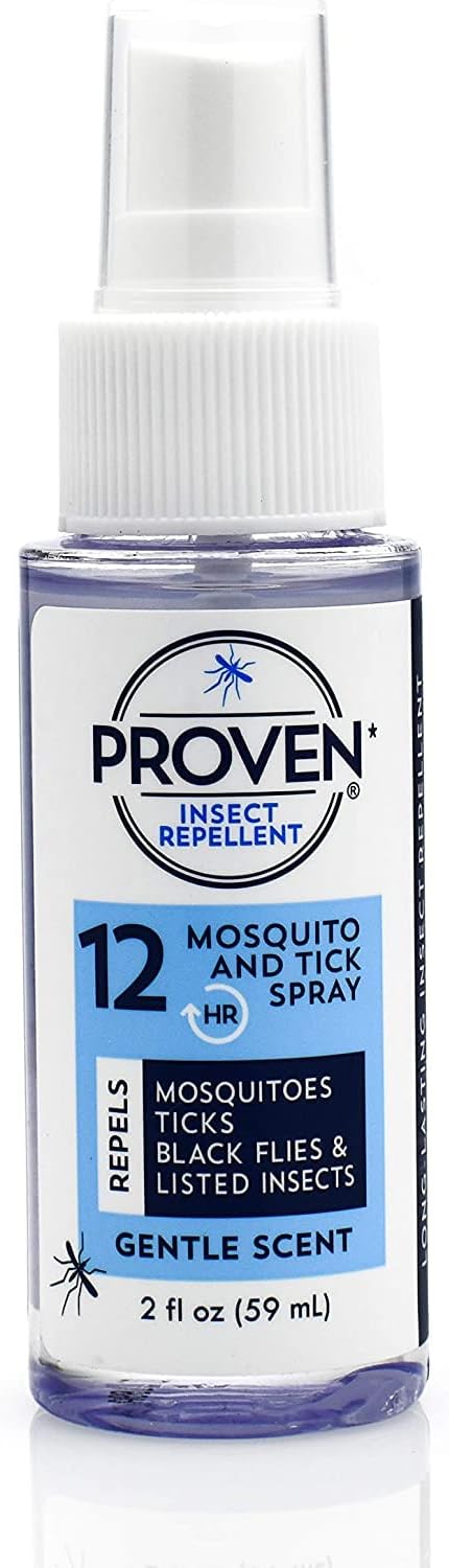 Proven Insect Repellent Spray – Keep Mosquitoes, Ticks and Flies Off, DEET Alternative Repellent, Up to 14-Hour Protection, Great for Camping or H...