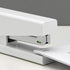 White Stapler, Desktop Stapler, Classic Office Stapler, Basics Stapler,20 Sheets Capacity White Stapler Set with Storage Free 100 pcs Staples...
