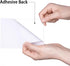 Antner 52 Pack Self-Adhesive Index Card Pockets for 3" x 5" Card, Clear Plastic Labels Holders Top Open for Loading Card Holder for Storage Bins, ...