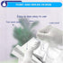 Bathroom 2 Gallon Small Trash Bags White Garbage Bags,78 Counts...