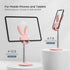 OATSBASF Cute Cell Phone Stand, Adjustable Bunny Phone Stand for Desk, Thick Case Friendly Holder Compatible with iPhone, Kindle, iPad, Switch, Al...