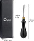 Leather Edge Beveler 2.25mm Leather Working Tools Edge Skiving Beveler Skiver Tool for Leathercraft Working (1#)...