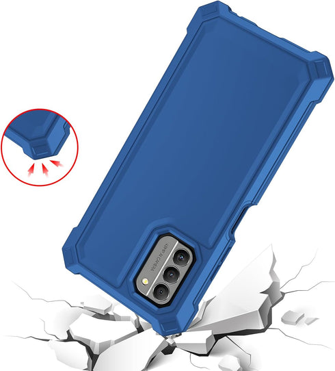 for Nokia C300 Case/Nokia G100 Case with Screen Protector,Nokia C300 Phone Case N155DL Front Back Full Body Protection,Nokia G100 N150DL Phone Cas...
