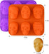 Skull Cake Molds Silicone, Large Size Halloween Skull Baking Molds for Mini Cakes, Handmade Soap, Chocolate, Pudding, Jello, Candy...