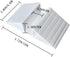 6-piece pet gate fence support feet plastic triangular isolation fence reinforcement accessories freestanding dog gate fence panel Suitable for co...