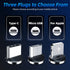 540° Rotating Magnetic Charging Cable (Red 4-Pack 3/3/6/6ft) 3 in 1 USB C Magnetic Phone Charger Cable 2.4A Fast Charge Cord for iPhone Samsung Mo...