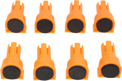 8 Packs Plastic Bench Dogs 20mm Bench Clamps Table Stop MFT Accessories Dog Non-slip Stoppers Woodworking Workbench Peg Stoppers Workbench Plug Fi...