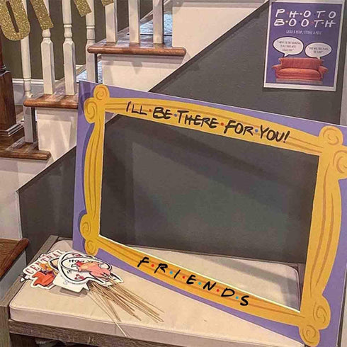 Friends Themed Photo Booth Props - Friends TV Show Party Supplies, Graduation & Birthday Party Decorations...