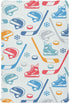 Sports Hockey Fitted Crib Sheet for Boys Girls Baby Crib Sheet Crib Mattress Sheet Mini Crib Sheets Fitted for Infant Baby,52 X 28 in...