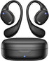 Open Ear Headphones - AirFlow Pro Bluetooth 5.3 Earbud Wireless Earphones Headset for Running and Outdoor Activities with Immersive Sound(Black)...