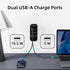 3 Ports 12V RV USB Outlet, PD3.0 USB C & Dual USB A Car Charger Socket Panel Wall Mount with Screws, Automotive USB Power Outlet Fast Charger Adap...