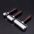Leather Roller Platen Tool Leather Press Edge Roller Creaser Smoother Leather Glue Laminating Roller Iron Roll Wooden Handle for Craft DIY (26mm)...
