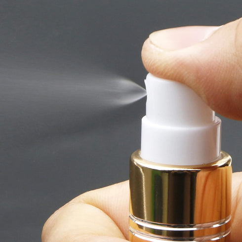 14Pcs 10ml (1/3 oz) Rose Blue Gradient Color Spray Bottles Glass Vials Tube Perfume Atomizer Refillable Makeup Travel Fine Mist Sprayer Bottle Con...