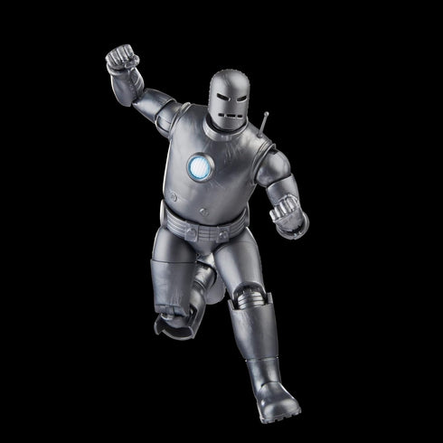 Marvel Legends Series Iron Man (Model 01) Avengers 60th Anniversary Collectible 6-Inch Action Figure, 6 Accessories...