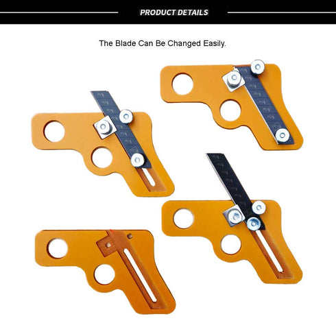 Manual Edge Banding Trimmer for Woodworking, Veneer Edge Cutter Tool for Wood Edge Banding...