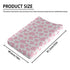 Cow Baby Changing Pad Cover Waterproof Cradle Sheets Infant/Toddler Cozy Breathable Universal Tray Table Mat Stretchy Lightweight Sheet Crib Mat...
