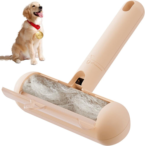 Pet Hair Remover and Reusable Lint Roller, Dog Hair Remover and Cat Hair Remover for Furniture/Couch Pet Hair Removal Tool...