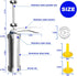 YOOUSOO Cookie Maker Cookie Press Gun, Kit Stainless Steel Biscuit Press Maker (with 20 Disc and 4 Nozzles) Homemade Baking Tool Biscuit Cake Dess...