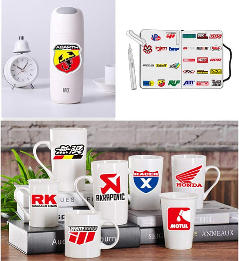 100 pcs/Pack Fashion Motocross Motorcycles Dirt Bike Supercross Stickers No Repetition Sticker Vinyl Cool Skateboard Guitar Travel Case Sticker Wa...