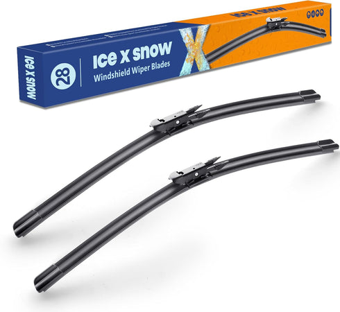28"+28" Water Repellent Windshield Wiper Blades Replacement For Ford Fusion 2019-2013,Escape 2020-2013,Focus 2018-2012,Edge 2020-2015 OEM Quality ...