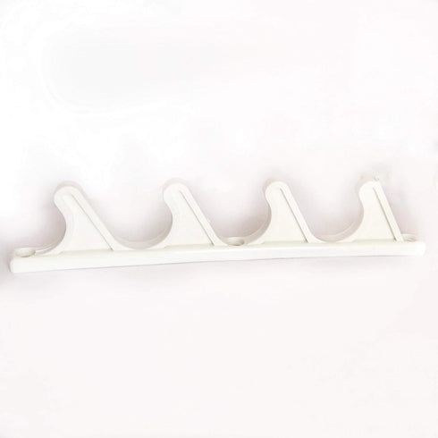 2 pcs 4 position Nylon Adjustment Brackets for Patio Outdoor Lawn Yard Furniture or Chaise Lounges, Replacement, Back Support, Back-height Multi P...