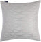 Silver Couch Throw Pillow Cover 1pc 20X20inch Ecru White Textural Linen Look Metallic Print Rhombus Wavy Geometric Decorative Pillowcase Christmas...
