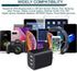 AILKIN 3 USB Wall Charger, Triple Charger Adapter, Fast Charging Block Home Charger Station Block Cube Plug for iPhone, Samsung Galaxy, LG, Motoro...