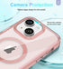 Magnetic for iPhone 14 Case Compatible with MagSafe, iPhone 13 Case Military Shockproof Slim Wireless Charger Protective Phone Case Built-in Scree...