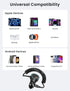 60W Car Charger USB C,toocki 3-Port Cigarette Lighter USB Charger PD & QC3.0 with 30W Type C Coiled Cable,Fast Car Charger Adapter for iPhone 15/P...