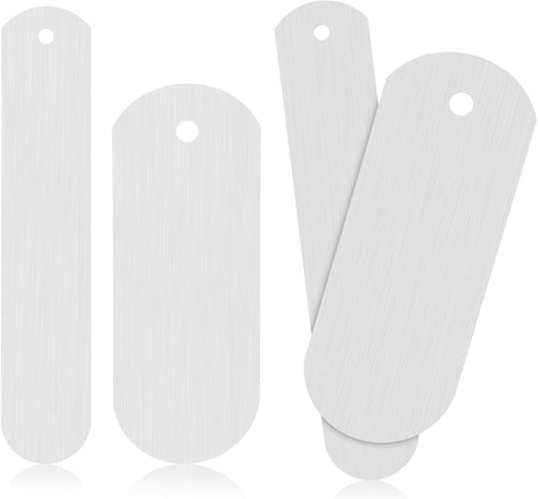 Hotop 4 Pieces Sublimation Socks Jigs Blanks Polyester Metal Insert Straight Crew Sock Jigs Dye Printing Heat Press Transfer DIY Accessories, 2 Si...
