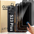3+2 Pack Privacy Screen Protector And Camera Lens Protection for Galaxy S23 Plus 5G, Anti-Spy 9H Hardness Support Fingerprint Unlock Tempered Glas...